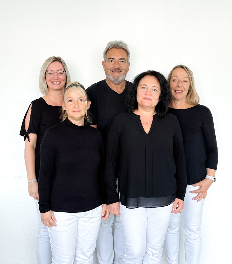 Praxisteam der HNO-Praxis Dr. Schneider